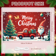 thumbnail image 4 of Decorative Design Christmas Banner Festive Theme Santa Claus Graphic Holiday Decoration Merry Christmas for Holiday Celebration Festive Decor Winter Wonderland, 4 of 9