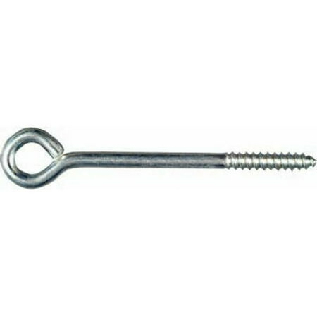 

National Hardware N220-673 N130-430 Lag Screw Eye 1/4 By 5 Inch Zinc Plated Steel Bulk (Case of 10)