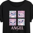 thumbnail image 3 of Disney - Lilo & Stitch - All The Expressions Of Angel - Juniors Ideal Flowy Muscle T-Shirt, 3 of 5
