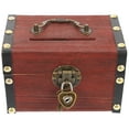 thumbnail image 1 of Miangastore Vintage Style Money Storage Case Synthetic Material 1Pc 11.8X5.7X4.9in, 1 of 8