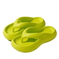 thumbnail image 2 of Viluyesy Womens Flip Flops, Thick Sole Shower Bedroom Slippers Non-Slip Indoor Outdoor Comfort Thong Sandals Green, 2 of 9