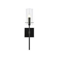 thumbnail image 1 of Living District Elsreth Midcentury Modern 1 Light E26 Black Wall Sconce, 1 of 4