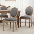 BTMWAY Dining Chairs Set of 2, Upholstered Fabric Dining Chair with ...