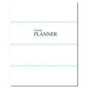 Home and Work Monthly & Weekly Planner by Kahootie Co, Vertical Layout with Side-By-Side Agendas, Side-By-Side To-Do Lists, Personal and Professional Goals, Lightweight Teal Mini Dot Soft Cover