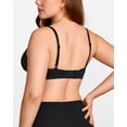 thumbnail image 2 of Women's Natrelax No Underwire Comfort Bralette Ribbed Wireless Bra Sleep Unlined V Neck Bras Soft Everyday, 2 of 6