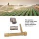thumbnail image 4 of Llave de válvula de acoplamiento de manguera herramienta de llave de acoplador rápido de fácil instalación G3/4 para jardín ANGGREK Otros, 4 of 8