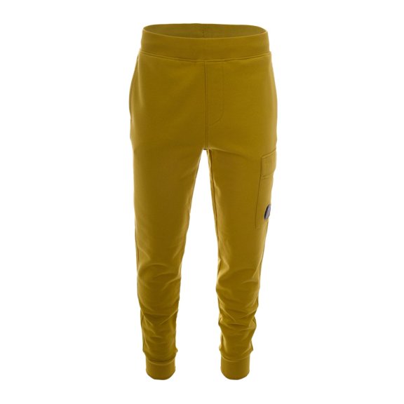 C.P. Company Antique Moss Diagonal Raised Fleece Cargo Sweatpants (Men's)