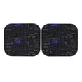 thumbnail image 7 of Balery 2 Piece Mathematica Science Car Windshield Sun Shade|Foldable Front Windshield Shade for Car Front Window for Most Sedans SUV Truck-Large, 7 of 7
