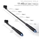 thumbnail image 2 of GEPULY 11''-45''Alumium Handheld Waterproof Selfie Stick Underwater Pole Handle Grip Monopod for Gopro Hero Session Max Insta360 AKASO DJI OSMO Digital Action Cameras, 2 of 5