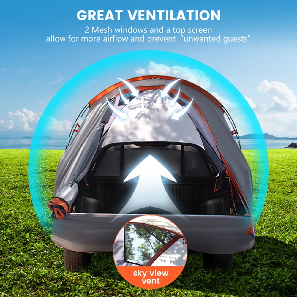 Aimee Lii 2 Person Portable Pickup Tent with Carry Bag, Privacy Tent, Easy Set Up Camping Tents Shelter-S