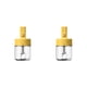 thumbnail image 4 of Yuarrent PP ABS tarro de especias transparente sellado a prueba de fugas a prueba de polvo hogar cocina aceite pimienta sal azúcar pollo polvo Type1 NO1, 4 of 6