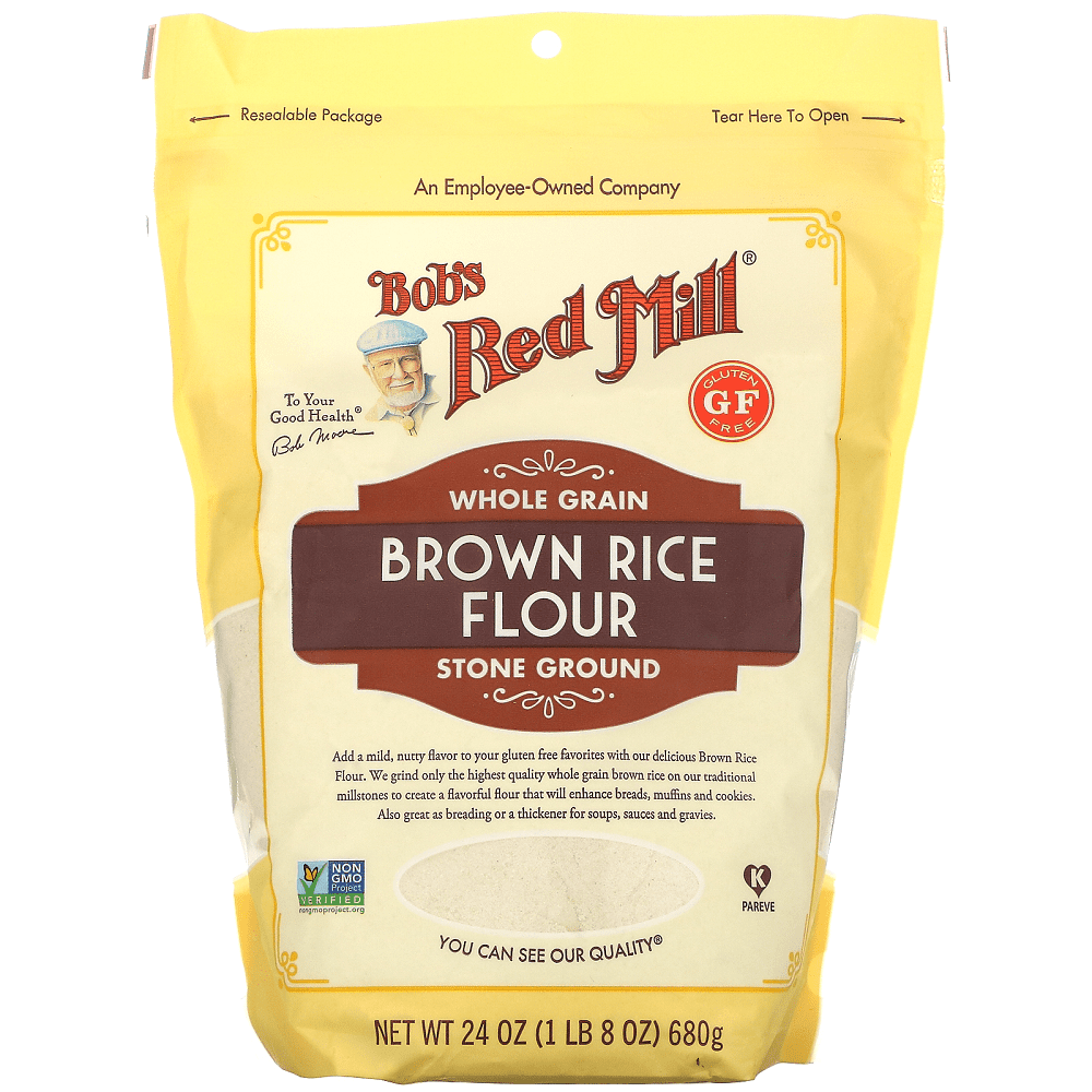 (Price/CS)Bob's Red Mill 153141 Gluten Free Brown Rice Flour 4/24oz