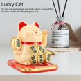 thumbnail image 4 of Figura Decorativa de Gato de la Suerte Octpeak Energía Solar Maneki Neko 3.5 Pulgadas, 4 of 4
