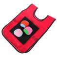 thumbnail image 4 of SASABAXI Dodgeball Game Vest 1 Set Red For Skills Development In Outdoor Activities, 4 of 7