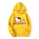 thumbnail image 4 of Sanrio-Sudadera con capucha de Hello Kitty para mujer, ropa bonita 3D con estampado de dibujos animados, moda de primavera y otoño, 2000s, y2k, 4 of 6