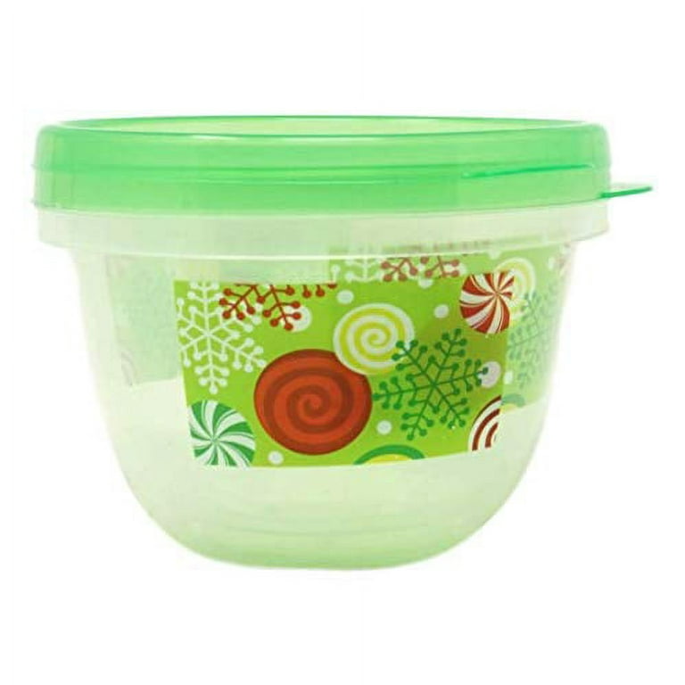 Glad Holiday Edition Snack Size Round Food Storage Containers with Reviews  2023