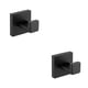 thumbnail image 2 of Gancho de Toalla Moyic de acero inoxidable Pulido Negro mate 2Conjunto No.03, 2 of 6