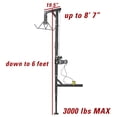 thumbnail image 4 of Extreme Max 5001.6787 Extendable Rotating Electric Truck ATV & UTV Hitch Hoist with 3000 lb. 12V Winch for Large Game, Luggage, Coolers and More, 4 of 6