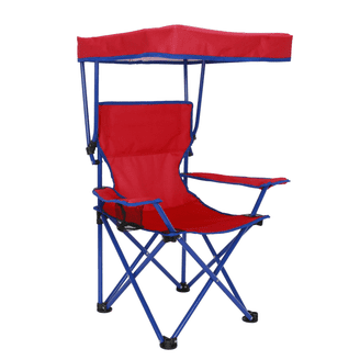 Coleman Aluminum Adult Deck Chair with Swivel Table, Gray
