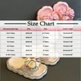 thumbnail image 3 of ZACPNCV Girls Bow Slippers Cute Flip Flops Summer Cushion Thick Sole Large Bow Cloud Slides Home Sandals Pink 3.5-4 Years, 3 of 7