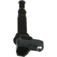 thumbnail image 3 of Standard Motor Eng.Management Ignition Coil UF375T T Series; OE Replacement; 12 Volt; Coil On Plug; Electronic Coil Type; 4 Male Blade Terminal; Plug-In Type Female Connector; Black/Chrome, 3 of 8