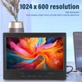 thumbnail image 4 of Portable , 7" HD PC Computer External Screen with  VGA AV Interface, Built in Speakers, Portable Travel Laptop Display for Laptop PC Phone TV RPi, 4 of 8