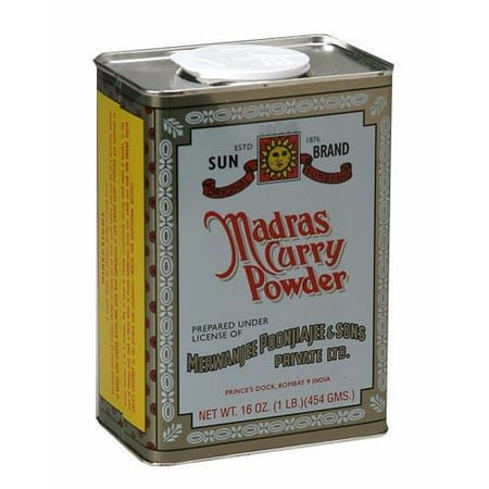 Madras Curry Powder (SunBrand) 16oz (454g) (Best Madras Curry Powder)