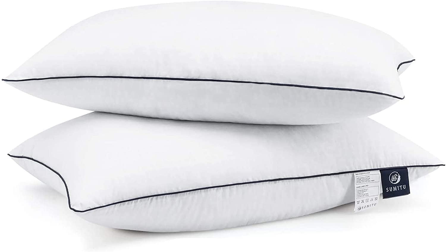 Dark Grey Stomach 2 Pack Ultra Soft Bed Pillows Down Alternative Gusseted Pillows with Plush Fiber Fill or Side Sleepers BedStory Pillows for Sleeping Standard Size Ideal for Back Dark Grey Stomach 2 Pack Ultra Soft Bed Pillows Down Alternative Gusseted Pillows with Plush Fiber Fill or Side Sleepers BedStory Pillows for Sleeping Standard Size Ideal for Back