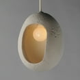 thumbnail image 2 of Et2 E25212 Luna 10" Wide Led Mini Pendant - Chaulk White, 2 of 4