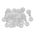 thumbnail image 4 of 50x Clips de Filet d'Ombrage Robustes pour Couverture de Bateau Filet d'Ombrage Blanc, 4 of 8