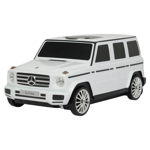 Best Ride On Cars Ride On Mercedes G Class Élégant Grand Véhicule Suitcase White