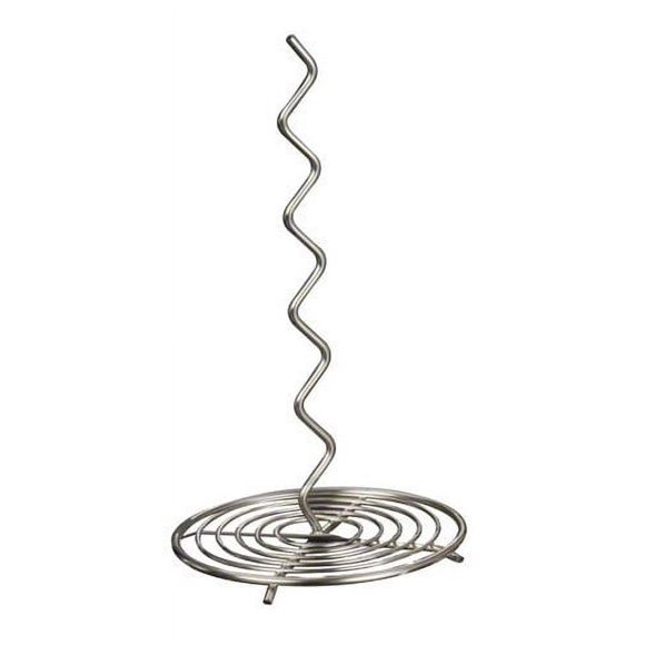 American Metalcraft Orhc1 5-1/4 X 9 Husillo Redondo De Acero Inoxidable Para Anillos De Cebolla, Color Plateado