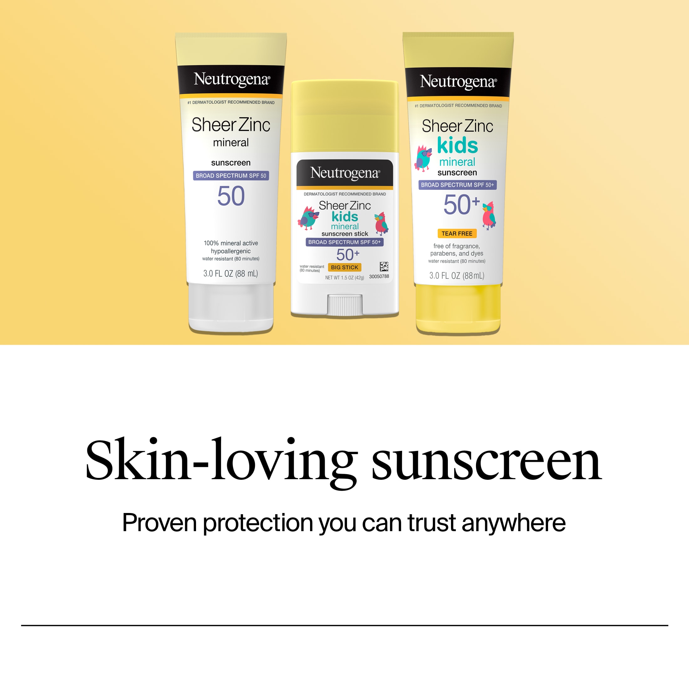 Neutrogena Sheer Kids Mineral Sunscreen Stick SPF 50, 1.5 oz photo 6
