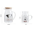 thumbnail image 2 of Encantador juego de vidrio de vaca, una olla, cuatro tazas, juego de cinco piezas, taza de leche, hervidor de agua fría for el hogar, tazas de café de dibujos animados de viento Ins, 2 of 6