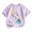 T10-Purple, variant on Glisme Girl Tops Short Sleeve T Shirts Crewneck Cartoon Pattern Tee Cute Toddler Wear Red