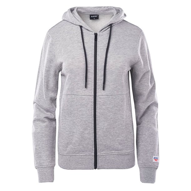 Hi-Tec - Sudadera con Cremallera Lady Sabarin para Mujer (Gris Mezcla)