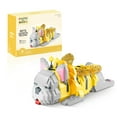 thumbnail image 1 of Bulldog Blocs de Construction, Mignon Animal Series Micro Mini Kit de Blocs de Construction, Micro Blocs de Construction Chien, Mini Blocs de Construction Chien pour Garçons et Filles, 1 of 6