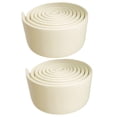 thumbnail image 1 of 2 piezas de moldura de zócalo, pegatina de pared, tiras de rodapié flexibles gruesas, Base de pared autoadhesiva para sala de estar Beige, 1 of 8