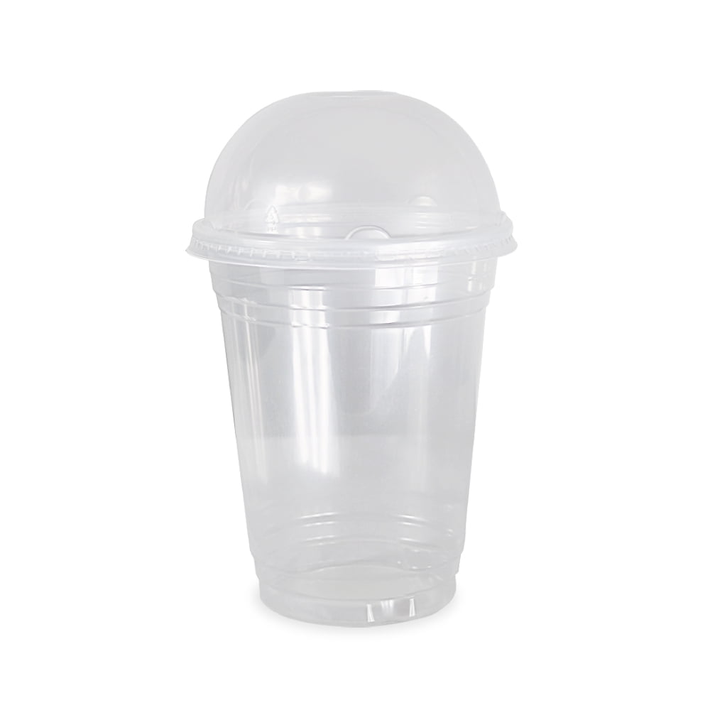 ePackageSupply 16 oz. Clear Plastic Disposable Cups with choice of Flat