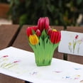 thumbnail image 6 of SDJMa 3D Greeting Cards for Mothers Day, Tulip Flower Card, Valentines Day, Wedding, Anniversary, Love, Romance, Thank You, Sympathy, All Occasion, 6 of 8