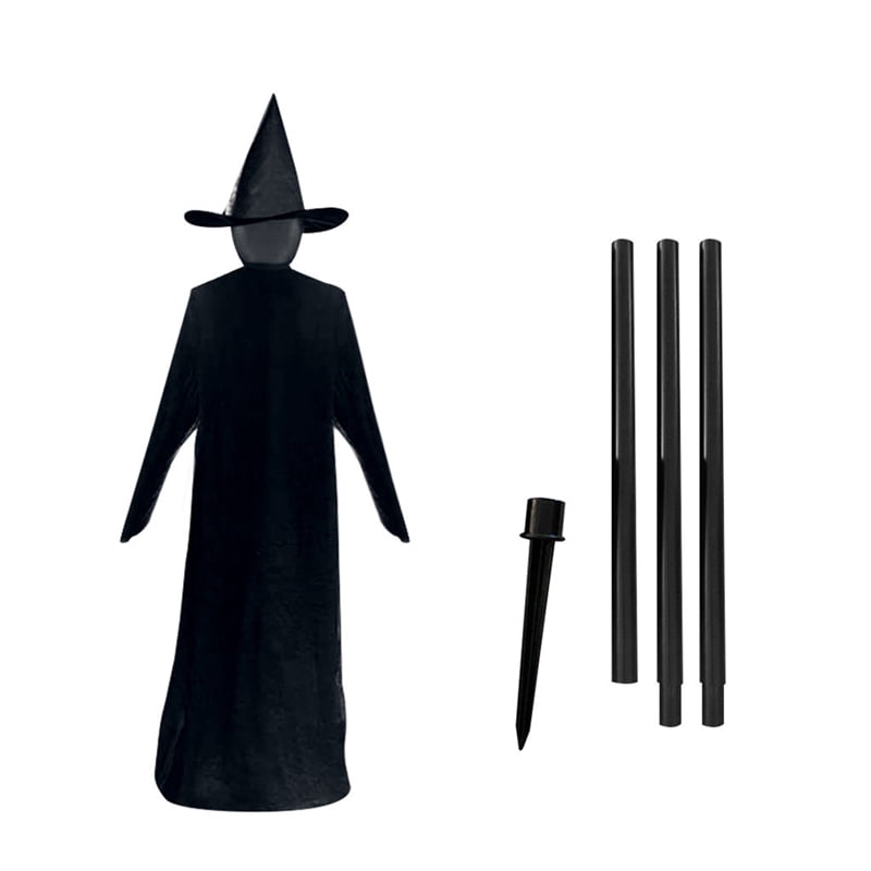1PC Halloween Voice Control Induction Luminous People Holding Hands Witch