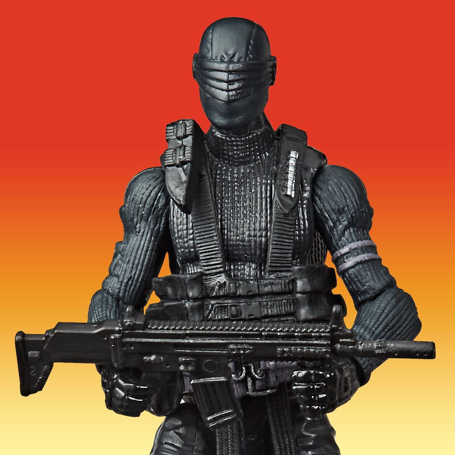 G.I. Joe Retro Collection Snake Eyes Toy 3.75-Inch-Scale Collectible Action Figure with Multiple Accessories, Toys for Kids Ages 4 and Up