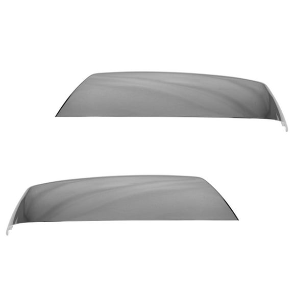 TRQ Chrome Mirror Cap Driver Passenger Pair for Sierra Silverado Pickup Truck MCA08442 Fits select: 2014-2019 CHEVROLET SILVERADO, 2014-2019 GMC SIERRA