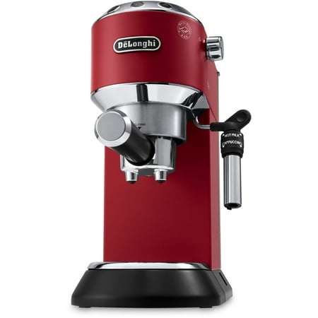 DeLonghi Dedica EC685R 15 Bar Stainless Steel Slim Espresso and Cappuccino Machine with Advanced Cappuccino System