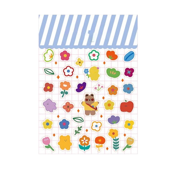 Pegatinas Para álbumes De Recortes, Pegatinas Autoadhesivas Para álbumes De Recortes, Pegatinas Decorativas Con Patrón Bonito De Dibujos Animados Para Letras, Tarjetas, Cuaderno Con Ventana