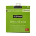 thumbnail image 2 of No nonsense Women's Control Top Reinforced Toe Pantyhose Off Black Plus 2, 2 of 2