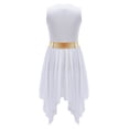 thumbnail image 3 of Eandarui Robe de Danse Lyrique pour Filles Enfants Costume de Célébration Lituricale Rouge 16, 3 of 8