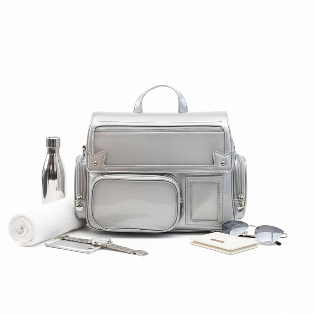 Hzzsbu Japanese Kawaii Ita Bag with Clear Window 3 Carrying Styles Shoulder Bag