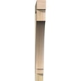 thumbnail image 2 of Ekena Millwork 4"W x 34"D x 38"H Imperial Block Rough Sawn Bracket, Douglas Fir, 2 of 4