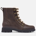 thumbnail image 2 of Sorel Womens Lennox Lace Cozy Boot - Rain - Waterproof - Blackened Brown, 2 of 6